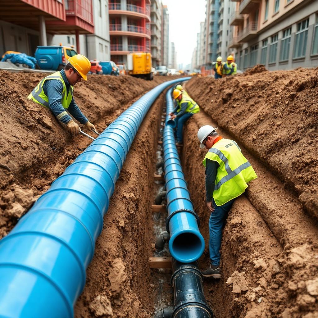 Reabilitare rețea apă și canalizare